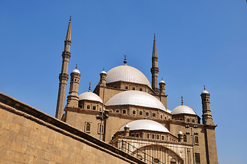 Image showing Scenery of the famous Islamic castle in Cairo,Egypt