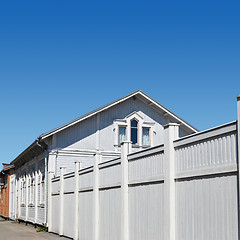 Image showing White Wooden House