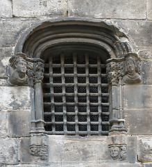 Image showing Heavy iron window protection, Barcelona