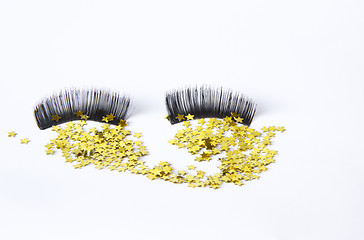 Image showing false eyelashes