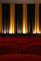 Image showing Stage curtains 4
