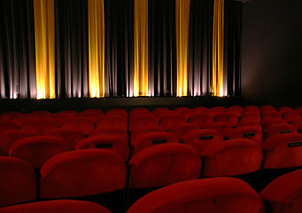 Image showing Stage curtains 3