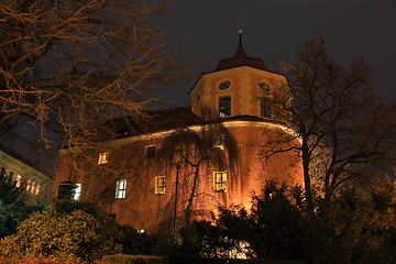 Image showing Zittau at night