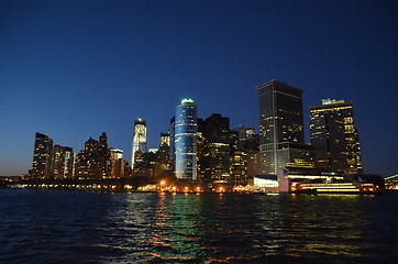 Image showing New York City, USA, Manhatten Skyline