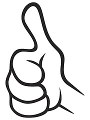 Image showing Thumbs up