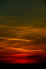 Image showing Sunset sky