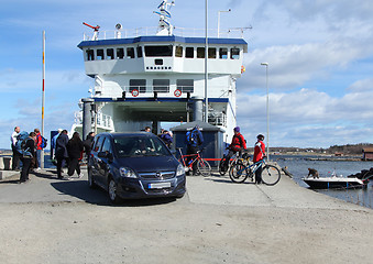 Image showing Car ferry.