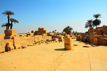 Image showing ancient karnak temple in Egypt