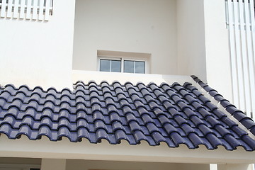 Image showing Blue roof