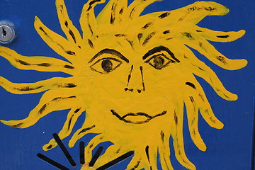 Image showing Picture of the sun