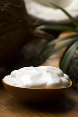 Image showing Coconut and coconut oil 