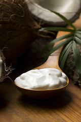 Image showing Coconut and coconut oil 