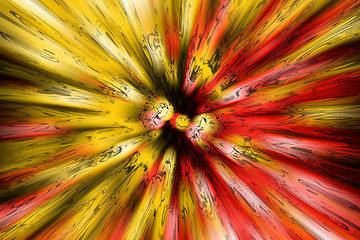 Image showing abstract explosion background