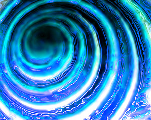 Image showing abstract water twirl