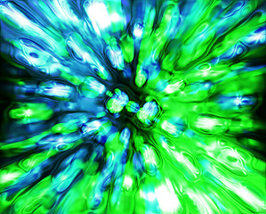 Image showing abstract explosion background