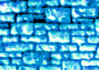 Image showing abstract ice background