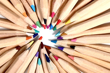 Image showing color crayons