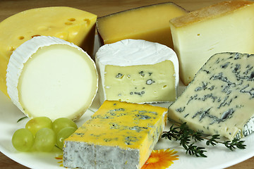 Image showing Cheese plate