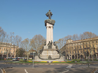 Image showing Vittorio Emanuele II statue