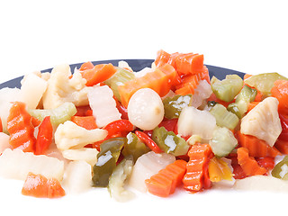 Image showing Mixed vegetables