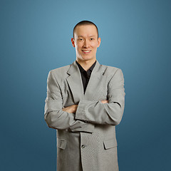 Image showing asian male in suit