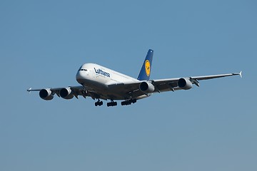 Image showing Lufthansa A380