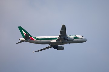Image showing Alitlia Airliner
