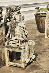 Image showing Wat Arun Statue