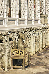 Image showing Wat Arun Statue