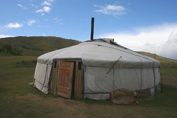 Image showing Gerr in Mongolia.