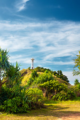 Image showing Lighthouse on a Hill