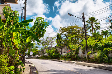 Image showing Street of Krabi Town