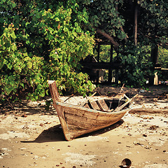 Image showing Old Fishing Boat