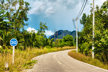 Image showing Highway in Thailand