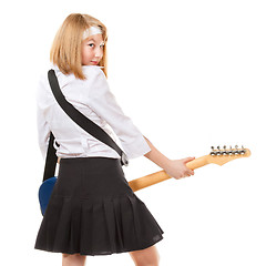 Image showing Teen Girl Rockstar