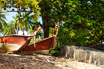 Image showing Thai Boats