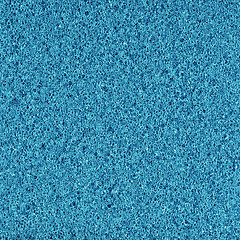 Image showing blue foam rubber texture