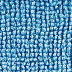 Image showing blue microfiber textile texture