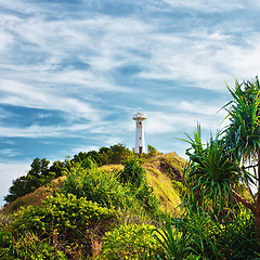 Image showing Lighthouse on a Hill