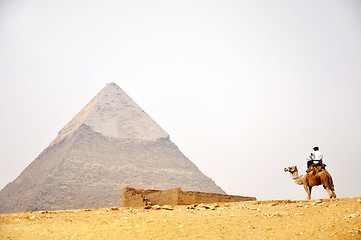 Image showing Pyramid Giza in Cairo Egypt