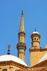 Image showing Scenery of the famous Islamic castle in Cairo,Egypt