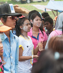 Image showing Songkran Celebration in Cambodia 2012