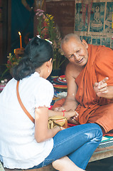 Image showing Songkran Celebration in Cambodia 2012