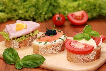 Image showing Finger food