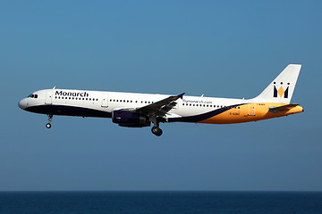 Image showing Monarch Airbus A321