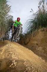 Image showing MTB downhill