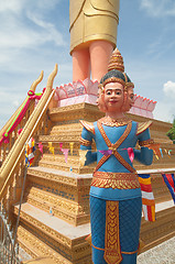 Image showing Spirit image at Phnom Yat in Pailin, Cambodia