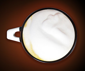 Image showing coffee art