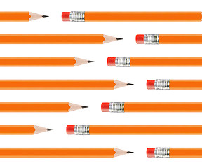 Image showing Set of Pencils