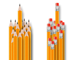 Image showing Set of Pencils